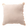 Kussen met print - roze - 45x45 cm