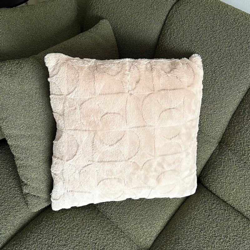 Kussen japandi - beige - 45x45 cm