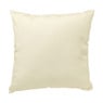 Kussen organisch blad - groen/beige - 45x45 cm