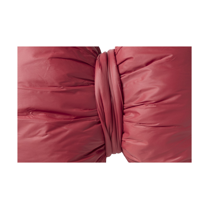Kussen strik - rood - 40x35 cm