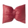 Kussen strik - rood - 40x35 cm