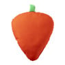 Kussen aardbei - rood/groen - 37x28 cm