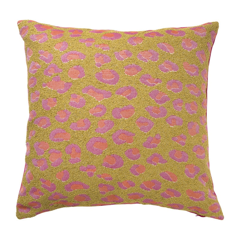 Kussen jacquard animal - multikleur - 45x45 cm