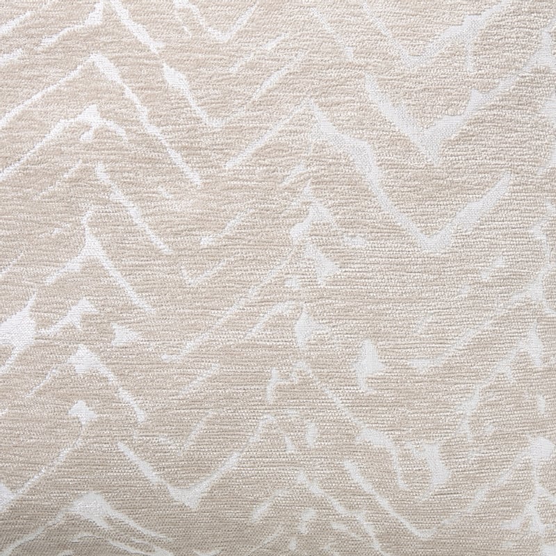 Kussen jacquard zigzag - beige - 45x45 cm