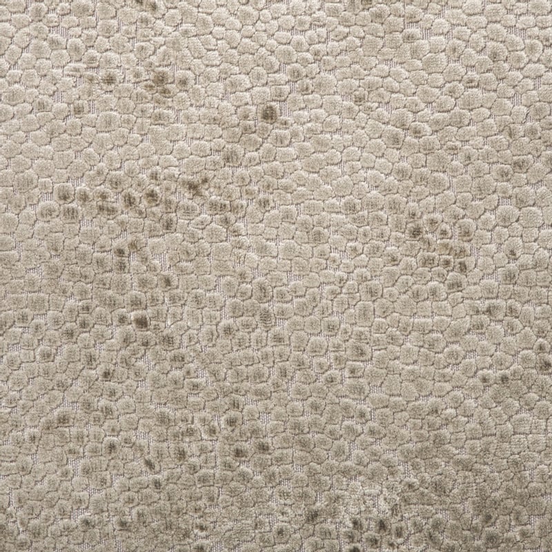 Kussen jacquard geschubt - bruin - 45x45 cm