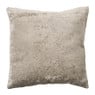 Kussen jacquard geschubt - bruin - 45x45 cm