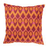 Kussen velvet wieber - roze/oranje - 45x45 cm