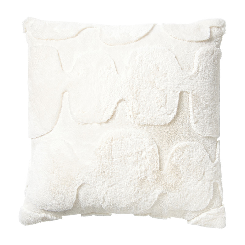 Kussen organisch - beige - 45x45 cm