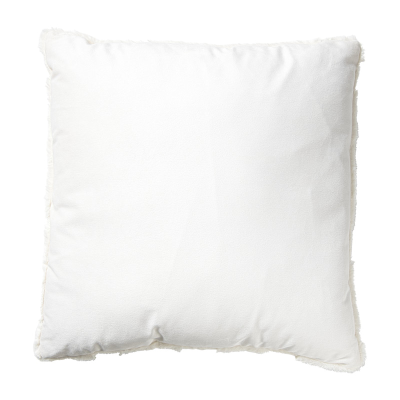 Kussen organisch - beige - 45x45 cm