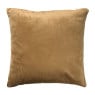 Kussen jacquard organisch - bruin/wit - 45x45 cm