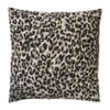 Kussen jacquard animal - bruin - 45x45 cm