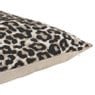 Kussen jacquard animal - bruin - 45x45 cm
