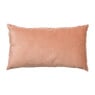 Kussen zon velvet - oranje - 30x45 cm