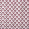 Kussen bloem met rand - roze - 45x45 cm