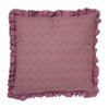 Kussen ruches - roze - 45x45 cm