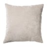 Kussen chenille - beige - 45x45 cm