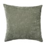 Kussen chenille - groen - 45x45 cm