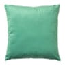 Kussen jacquard ruit - groen - 45x45 cm
