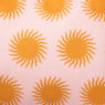 Kussen zonnetjes - roze/oranje - 30x50 cm