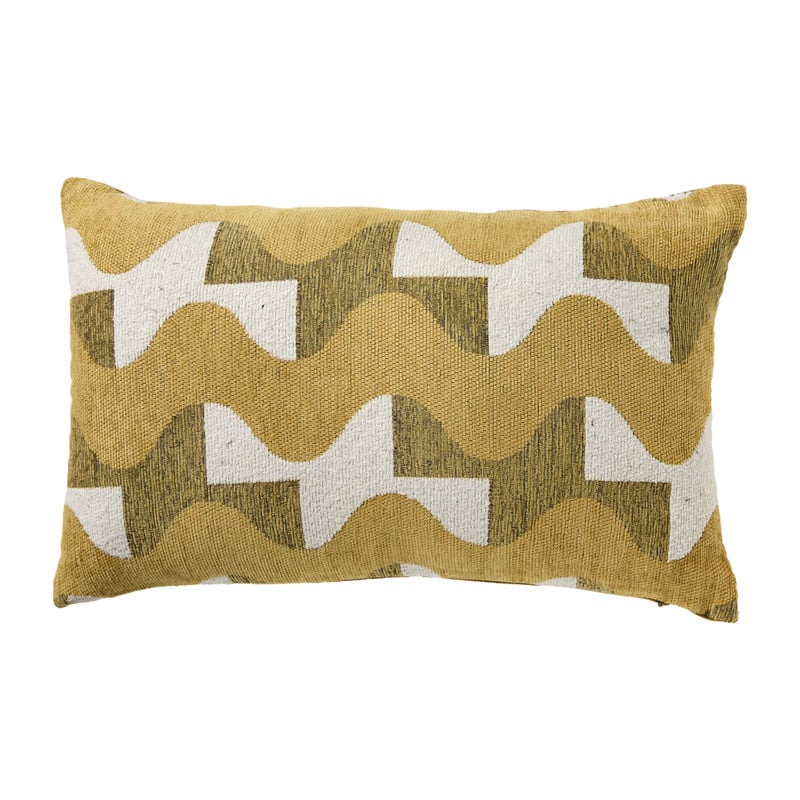Kussen wave - multikleur - 30x50 cm