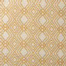Kussen jacquard - geel - 45x45 cm