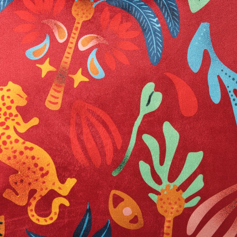 Kussen flame market - multikleur - 45x45 cm