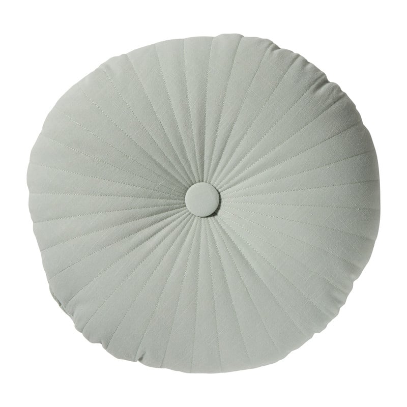 Kussen rond - mintgroen - ø45 cm