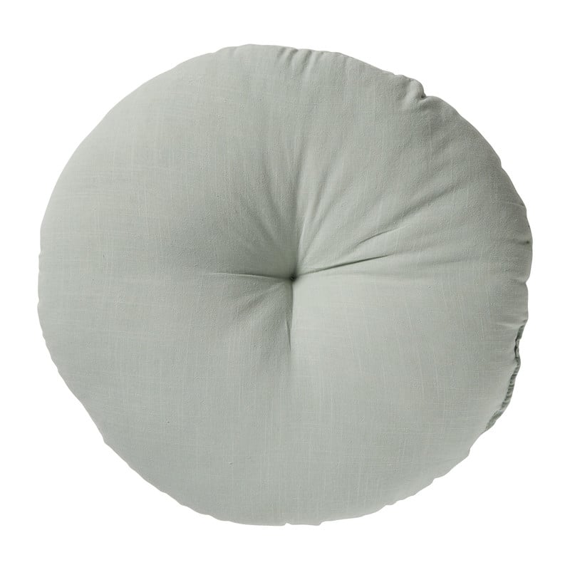 Kussen rond - mintgroen - ø45 cm