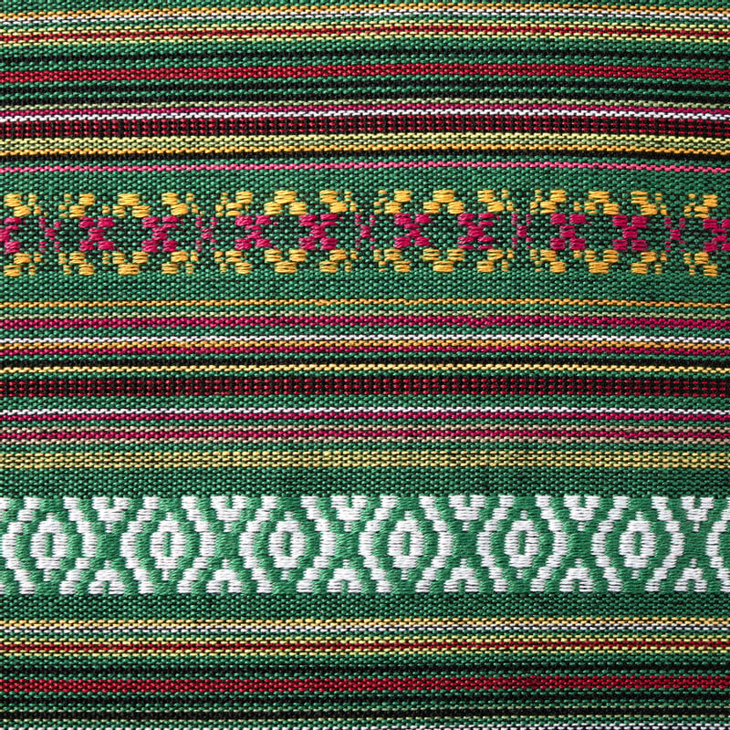 Kussen mexican klein - groen - 45x45 cm