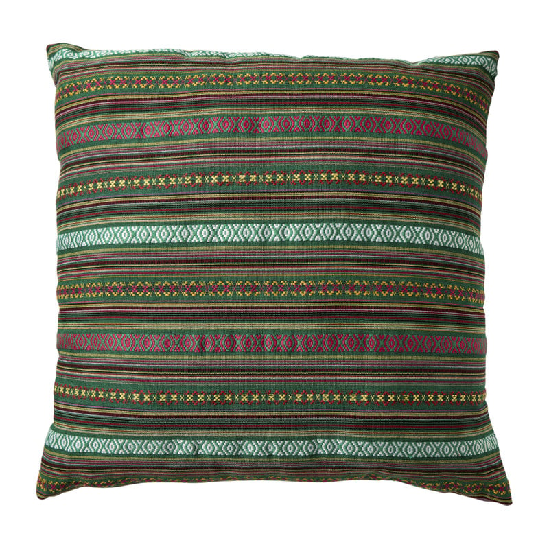 Kussen mexican groot - groen - 60x60 cm