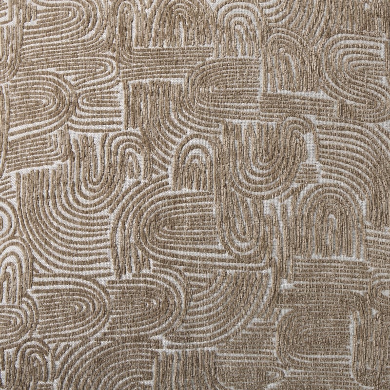 Kussen chenille jacquard - beige - 45x45 cm