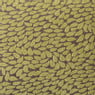 Kussen velvet bladeren - geel - 45x45 cm