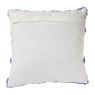Kussen tufted - blauw - 45x45 cm