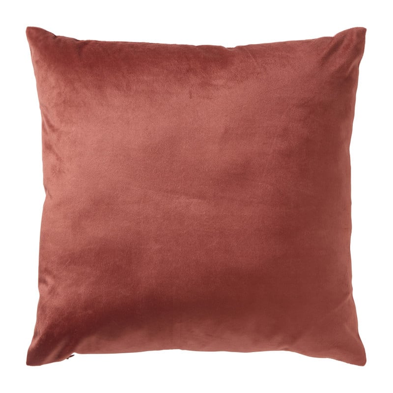 Kussen vredesduif - bruin/roze - 45x45 cm