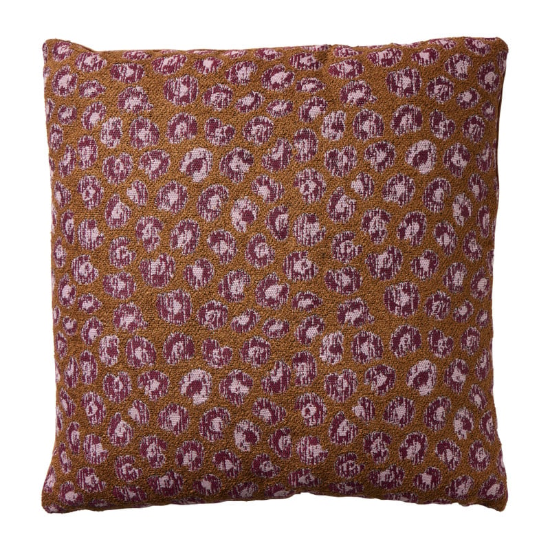 Kussen animal - geel - 45x45 cm