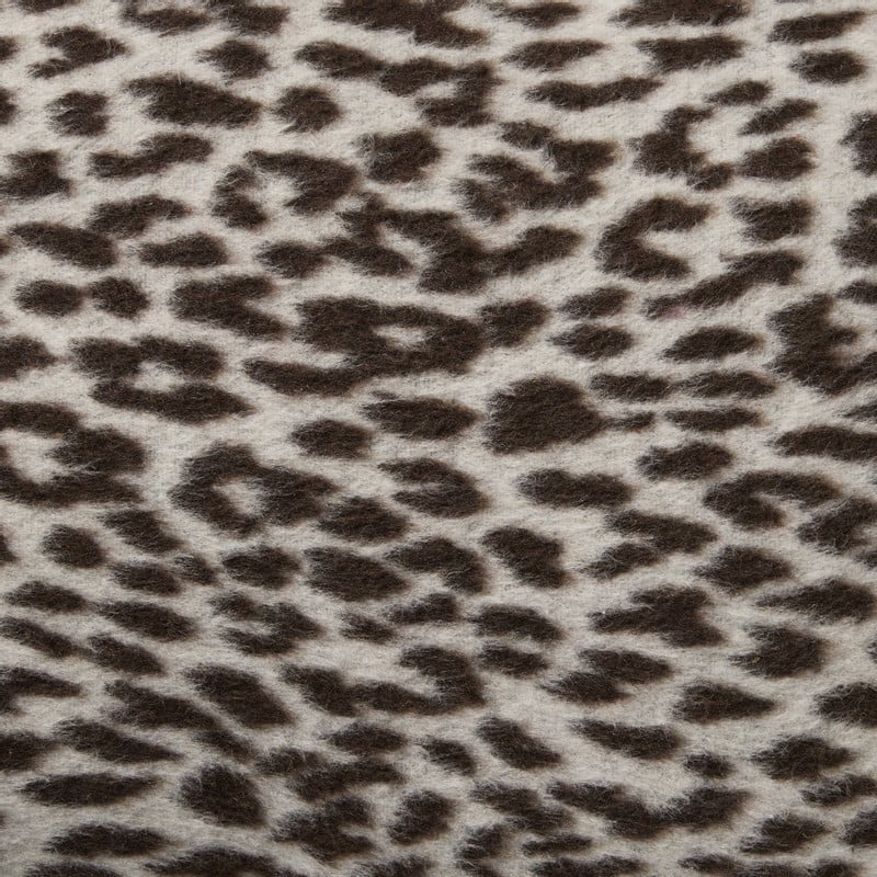 Kussen animal - bruin/beige - 30x50 cm 
