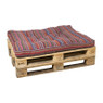 Pallet kussen Mexican - paars - 8x120x80 cm