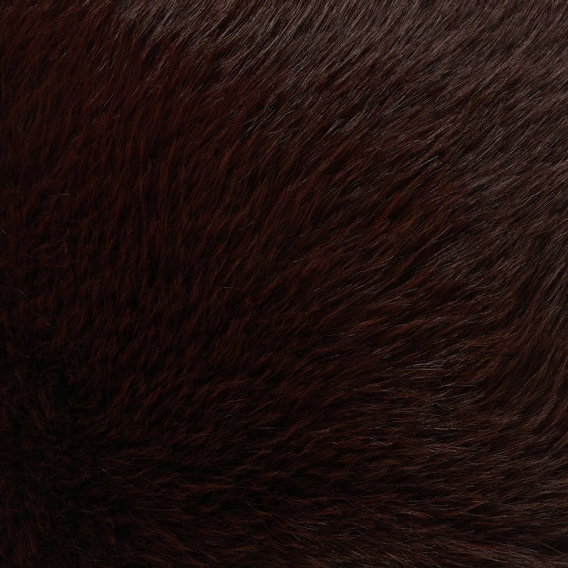 Kussen fluffy - bordeaux rood - 45x45 cm