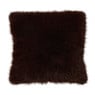 Kussen fluffy - bordeaux rood - 45x45 cm