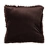 Kussen fluffy - bordeaux rood - 45x45 cm