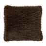 Kussen fluffy - bruin - 45x45 cm