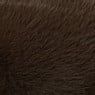 Kussen fluffy - bruin - 45x45 cm