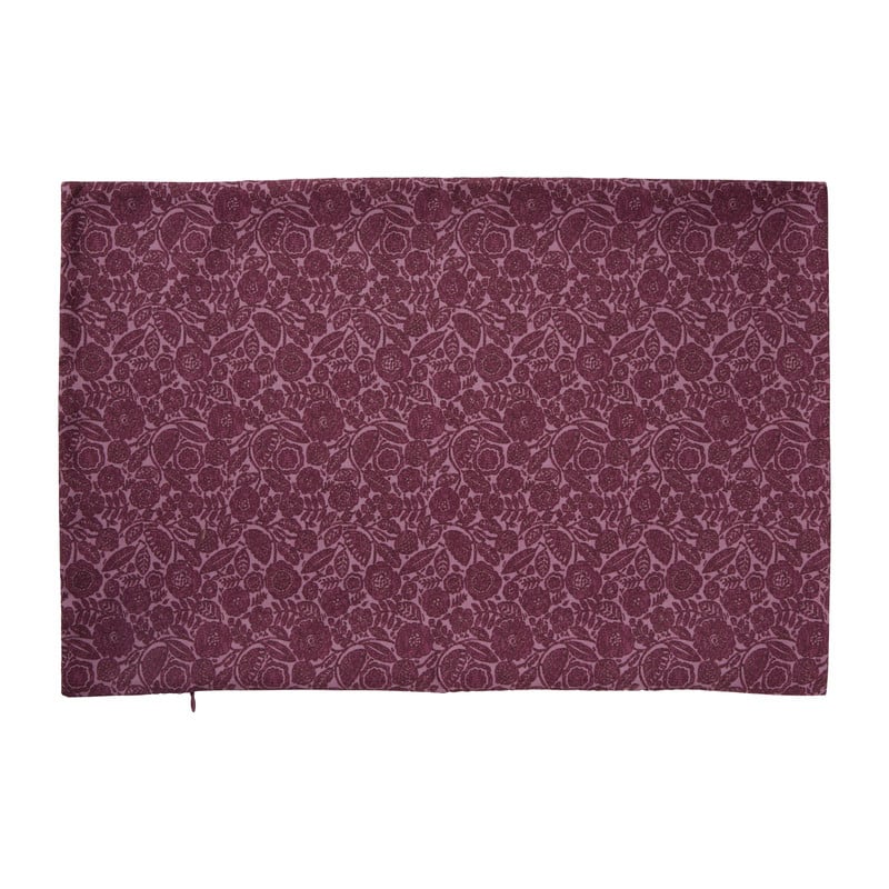 Kussensloop - rood - 40x60 cm