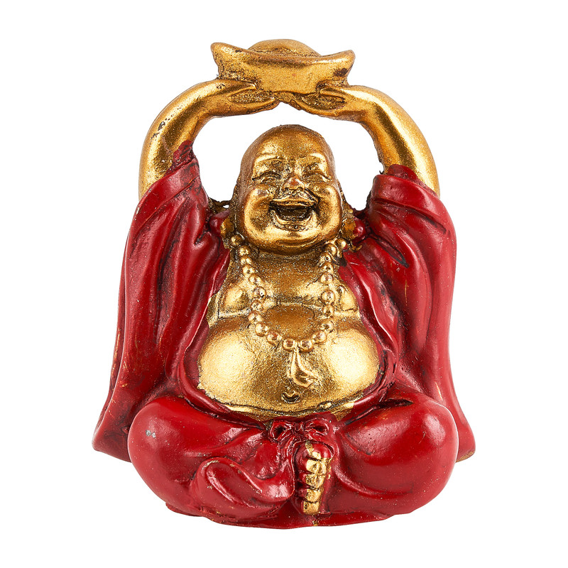 Mini boeddha - diverse varianten - 4.5x3x4.5 cm