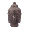 Boeddha hoofd antic - 20x34 cm