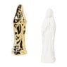 Heilige Maria beeldje - wit - 4.2x4x14.5 cm