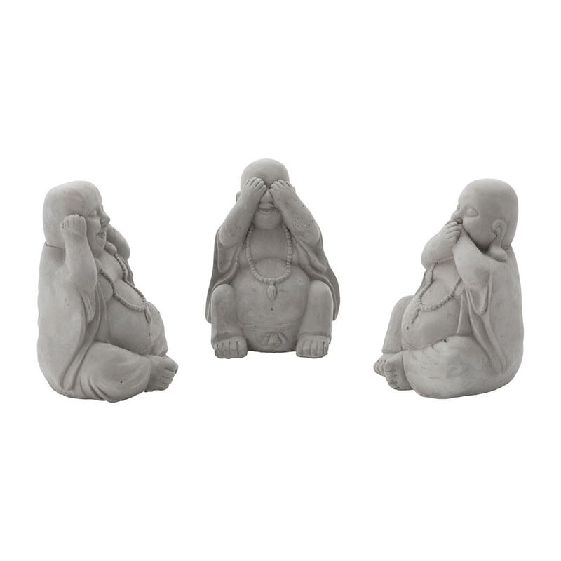 Monnik horen zien zwijgen - 15 cm