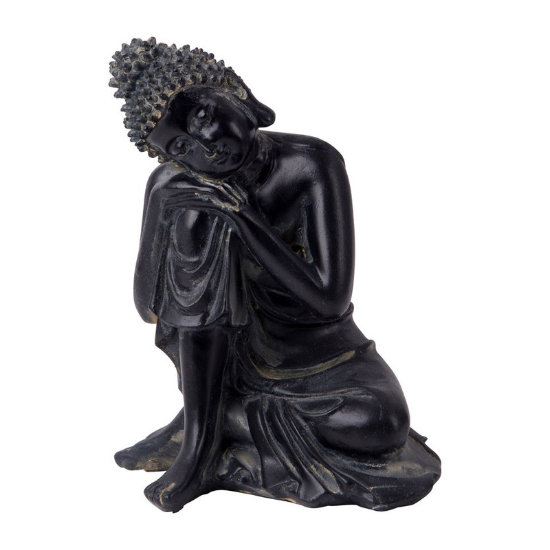 Boeddha rustend - 16 cm