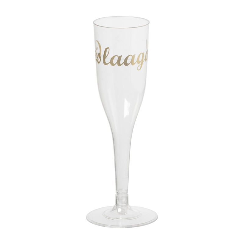 Champagne flute - geslaagd - set van 6 
