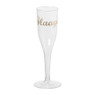 Champagne flute - geslaagd - set van 6 